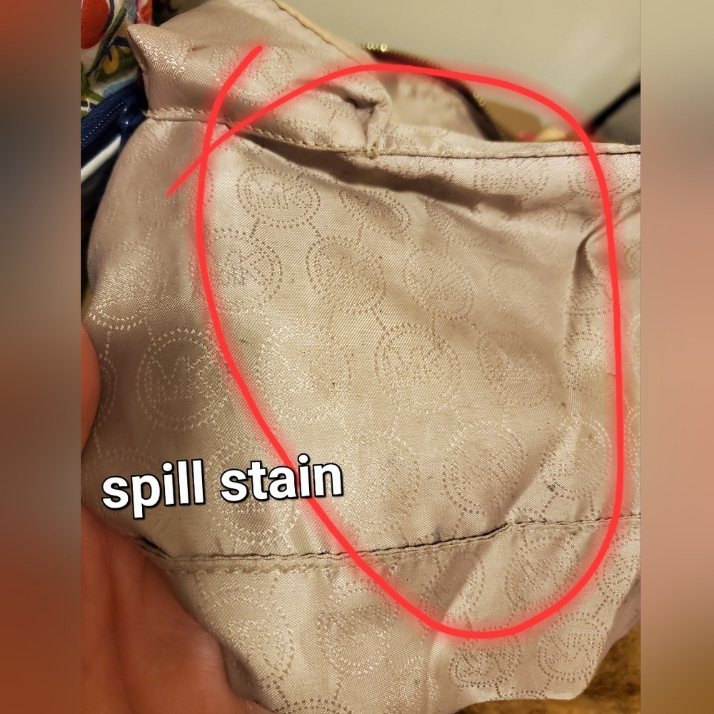 Michael Kors Grayson Suede Satchel  *FLAWS INSIDE - Picture 12 of 15